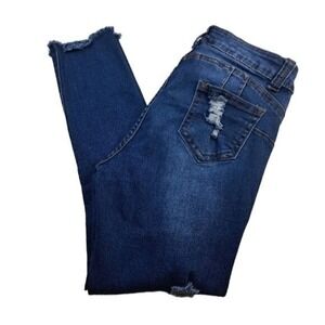 Blue Republic Distressed Skinny Fit Women's Blue Jeans Size 5‎